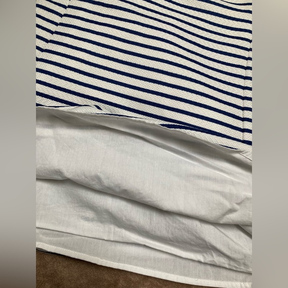 Anthropologie Maeve Ahoy Swing dress nautical sailor stripes halter dress - XS - Picture 11 of 13